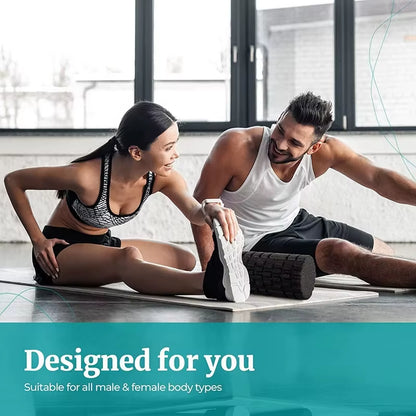 33Cm Fitness Foam Roller Yoga Massage Roller EPP Pilates Foam Body Muscle Massage Roller Therapy Exercises Gym Home Exercise