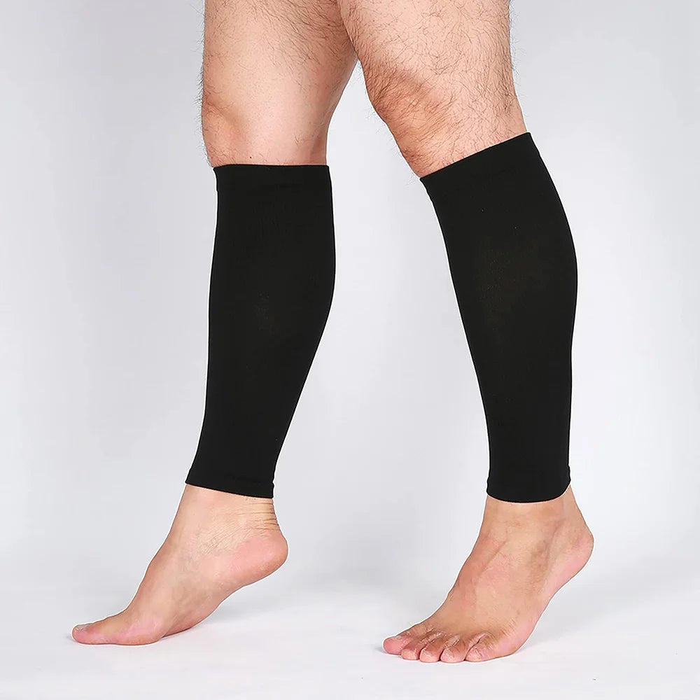 1Pair Calf Compression Sleeves Running Leg Compression Sleeve 20-30Mmhg Compression Socks for Shin Splint for Men Women